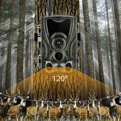 Outdoor 4G Trail Camera with Night Vision & Motion Alert