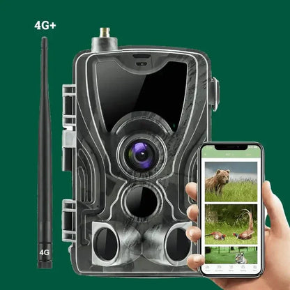 Outdoor 4G Trail Camera with Night Vision & Motion Alert