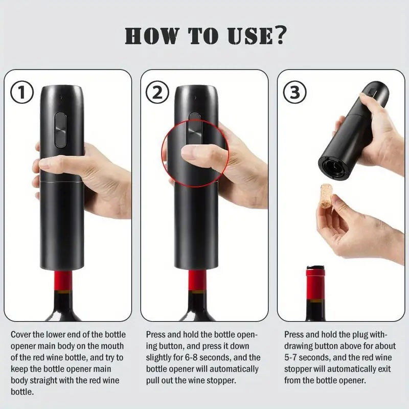 Easy Automatic Wine Opener