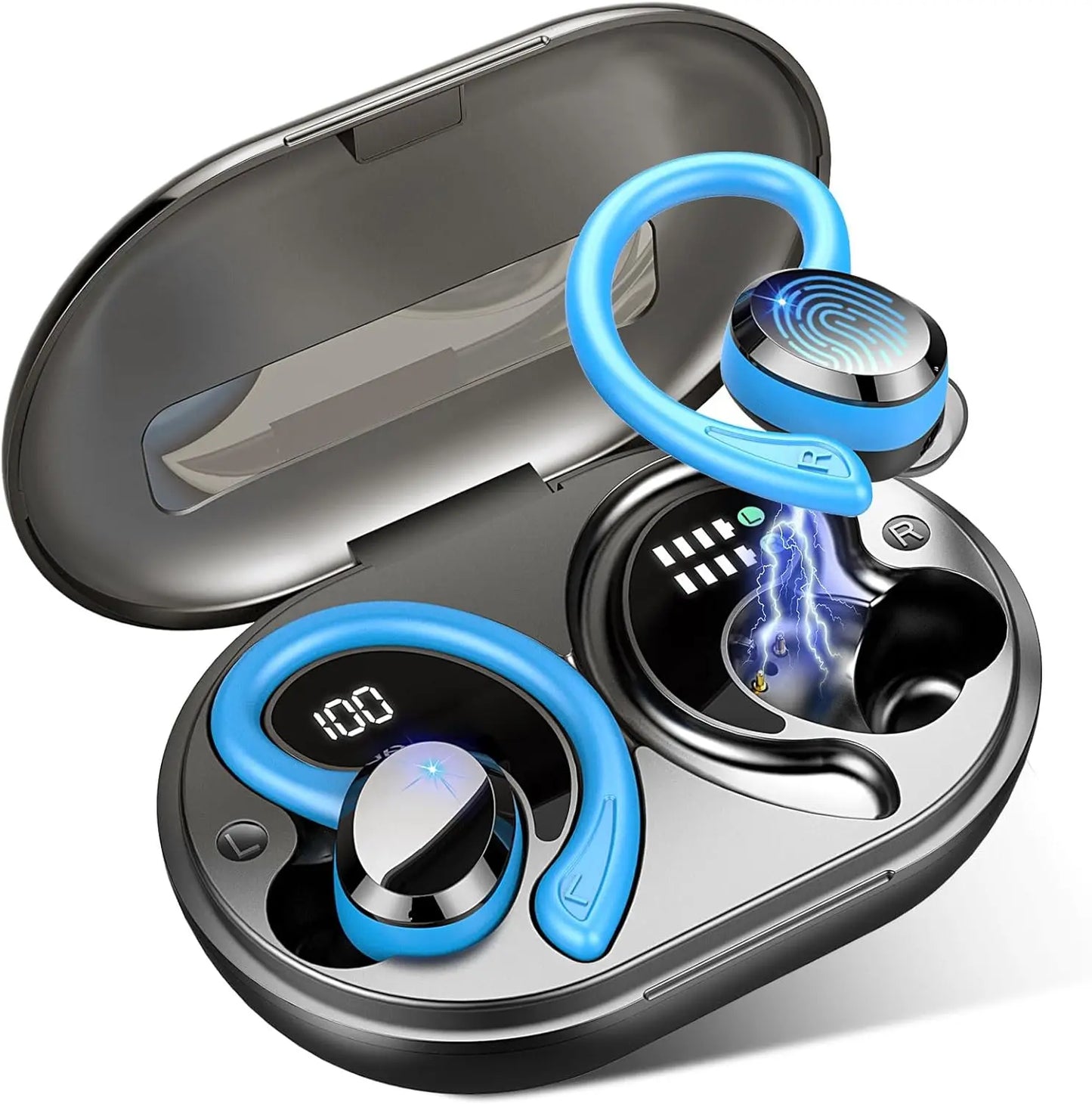 Cordless Earbuds with Long Battery Life Comfort Fit