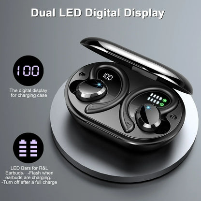 Cordless Earbuds with Long Battery Life - Secure Fit