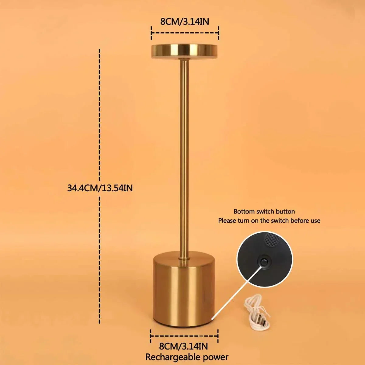 Compact LED Adjustable Office Lamp