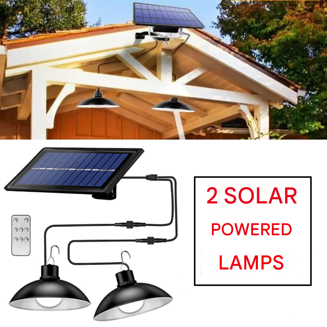 Wireless LED Garden Light Set with Remote Control