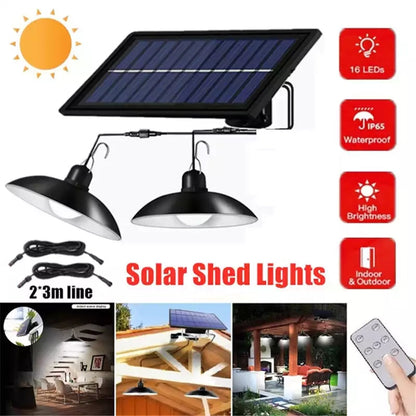 Wireless LED Garden Light Set with Remote Control