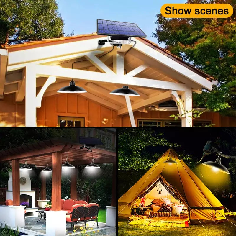 Wireless LED Garden Light Set with Remote Control