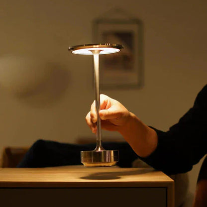 Compact LED Desk Lamp with USB Charging