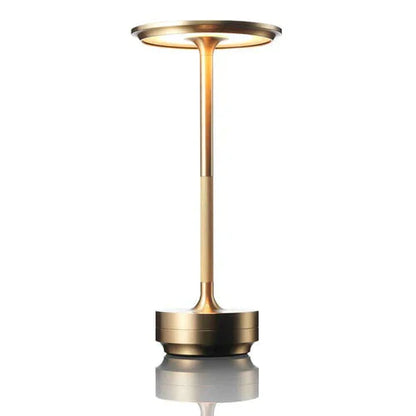 Compact LED Desk Lamp with USB Charging - Luxicro