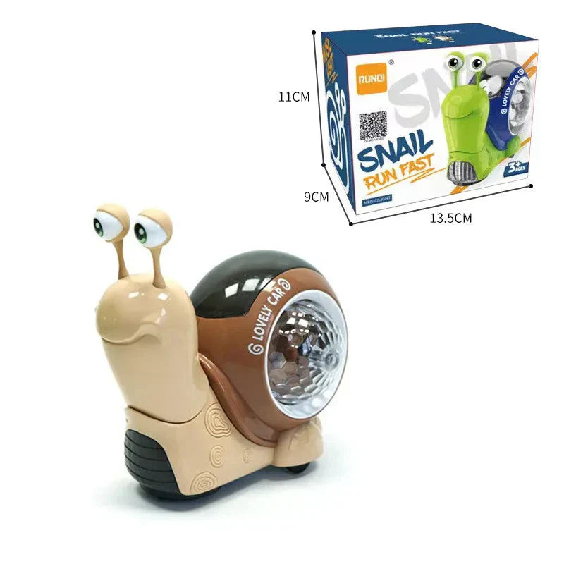 Fun Musical LED Snail Figure