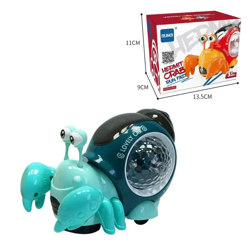Fun Musical LED Snail Figure