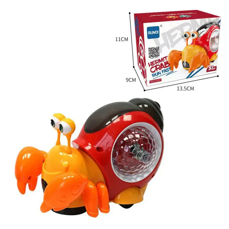 Fun Musical LED Snail Figure