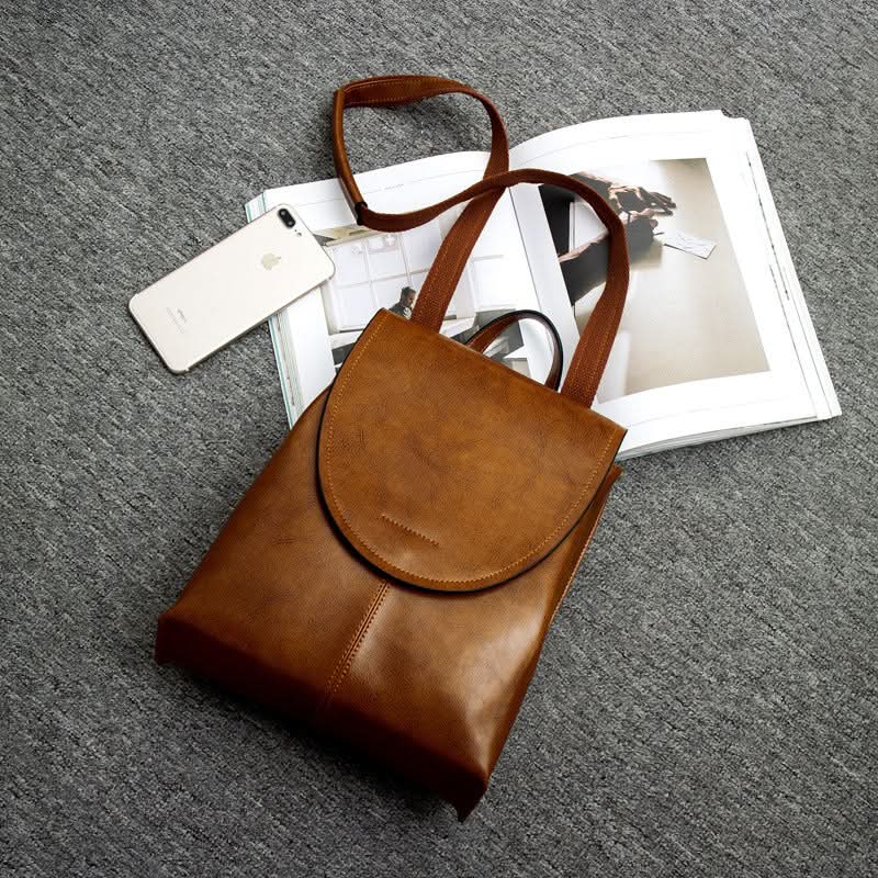 Fashionable Ladies Leather Laptop Bag - Luxicro