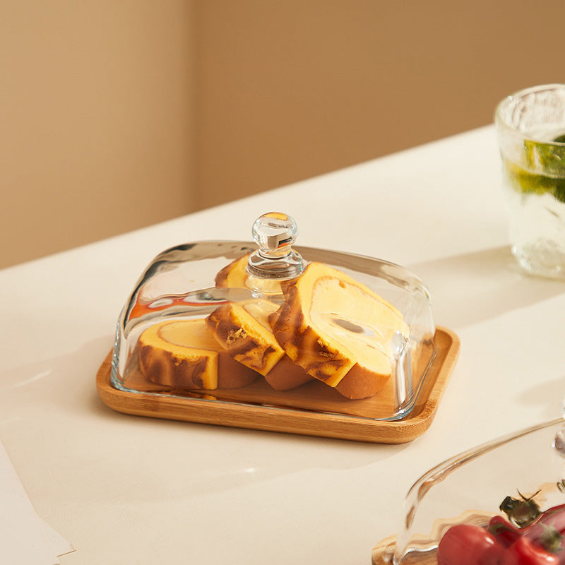Classic Wood Butter Container