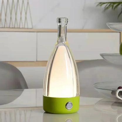 Stylish Table Wine Lamp - Adjustable LED Light