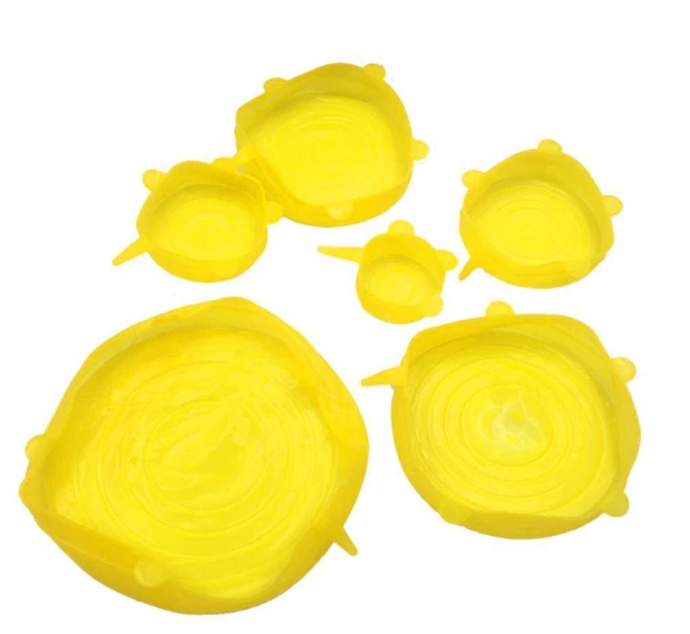 Airtight Food Container Covers (6 Pack)