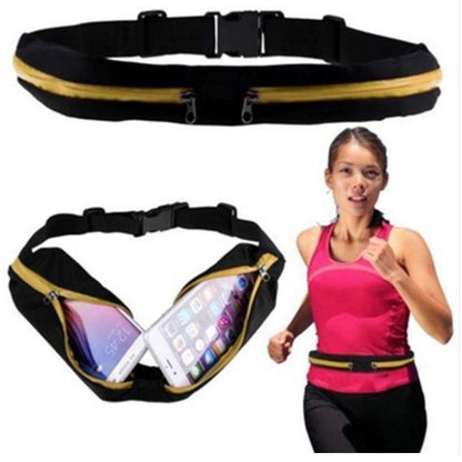 Athletic Double Pocket Running Belt
