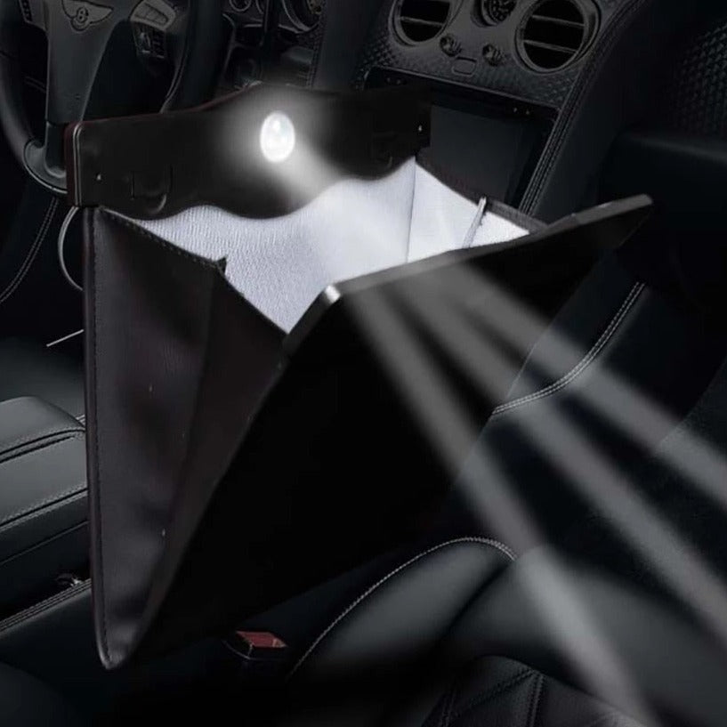 Small Car Trash Can - Portable Auto Garbage Bag