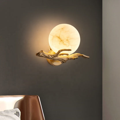 Luxury Marble Effect Wall Light