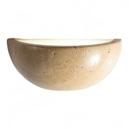 Contemporary Semi Circle LED Wall Lamp