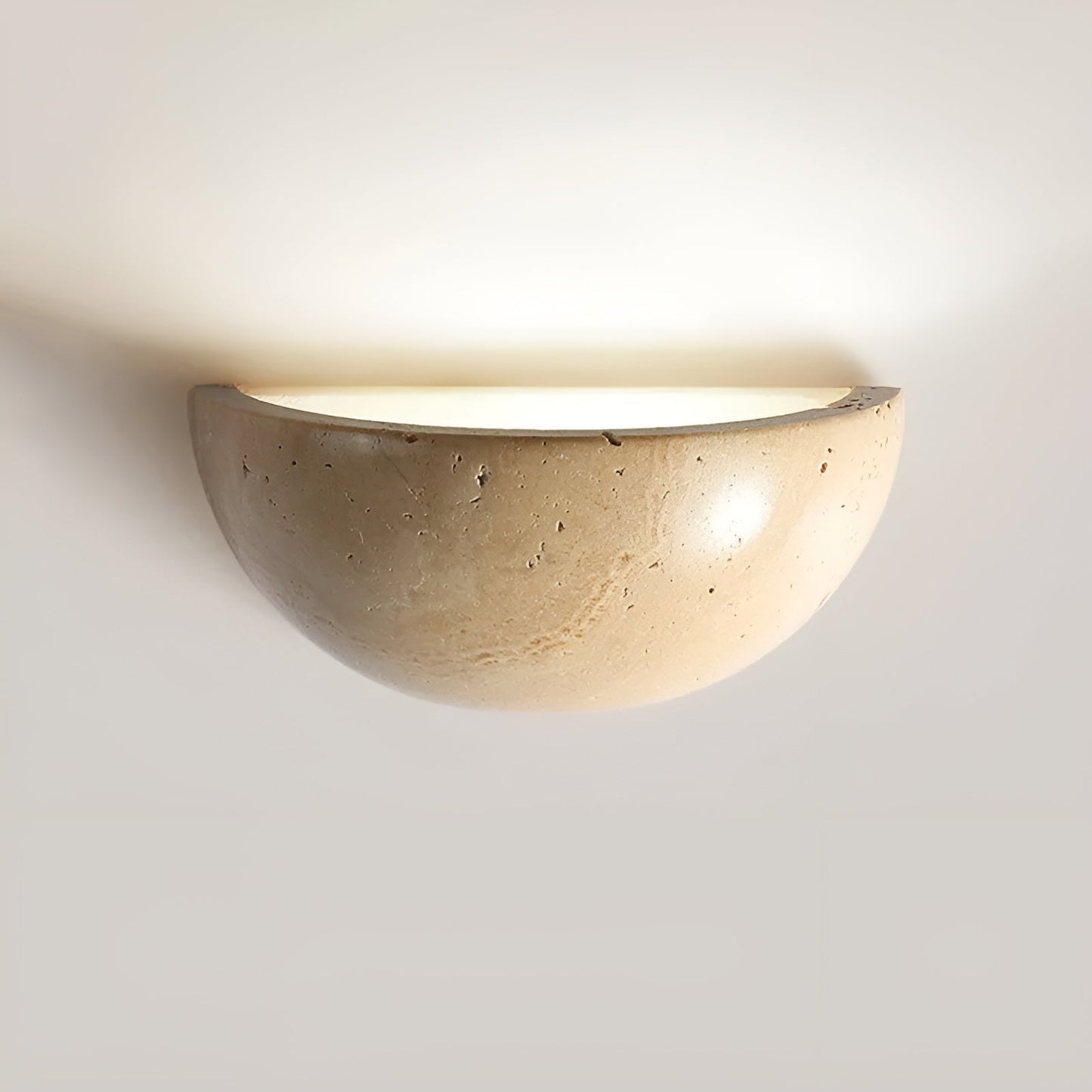 Contemporary Semi Circle LED Wall Lamp - Luxicro