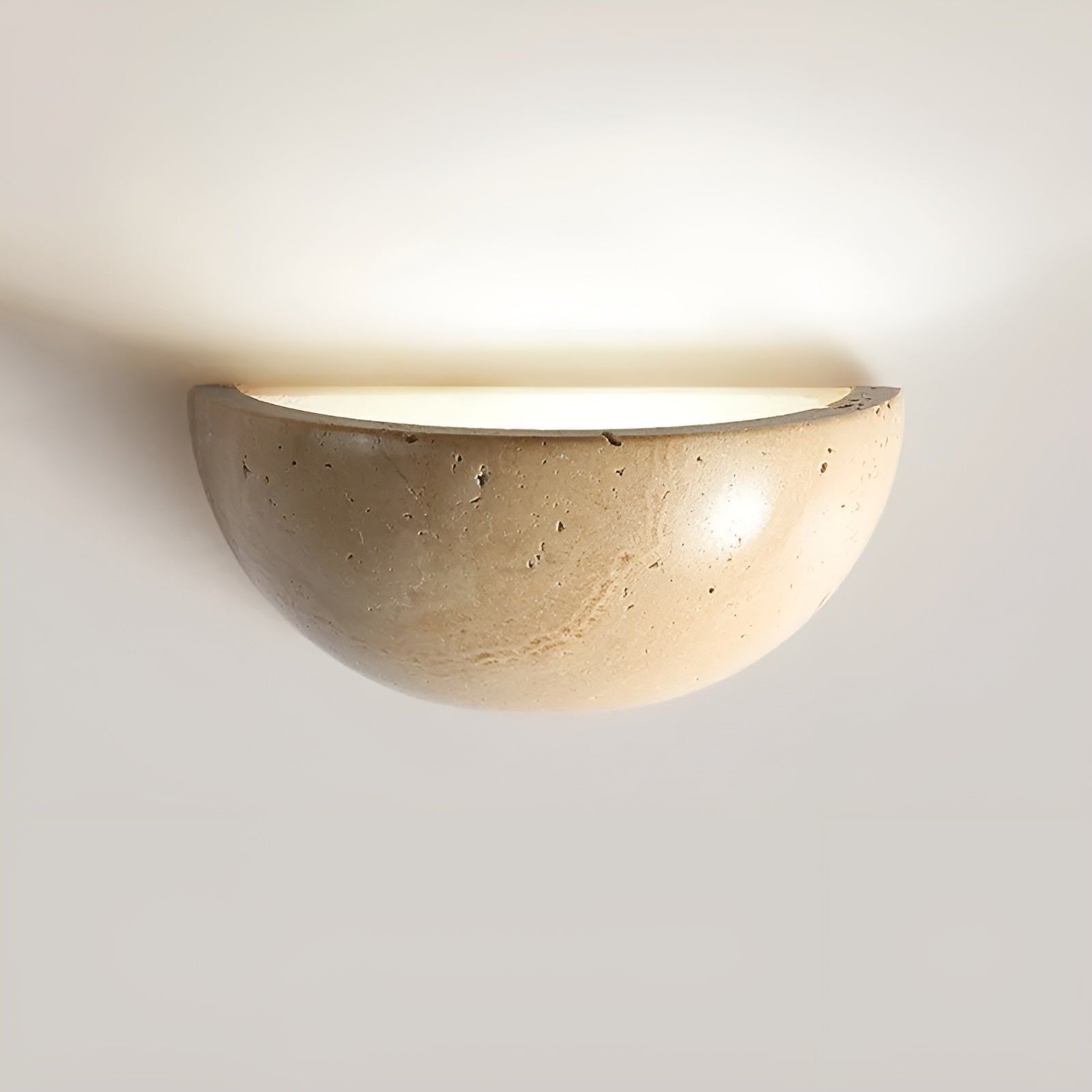 Contemporary Semi Circle LED Wall Lamp - Luxicro