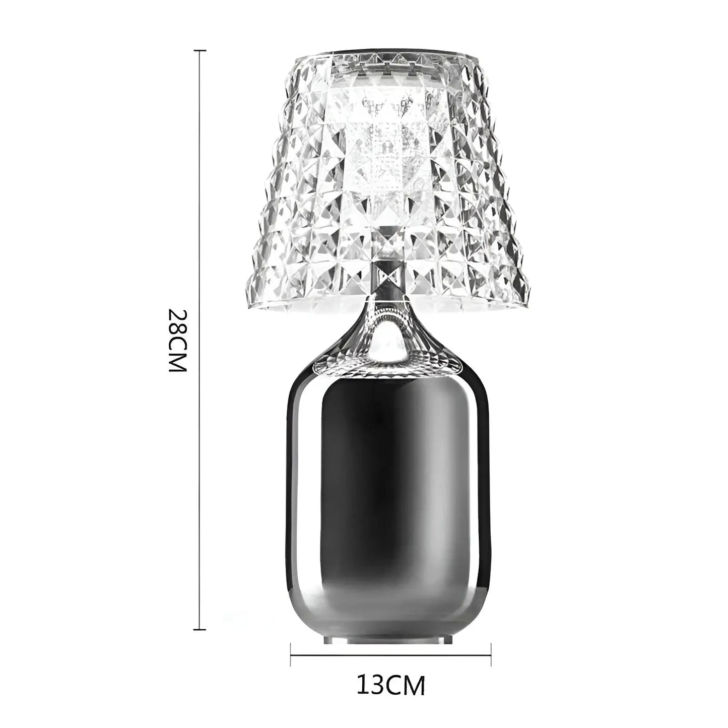 Sleek Cordless Compact Desk Lamp